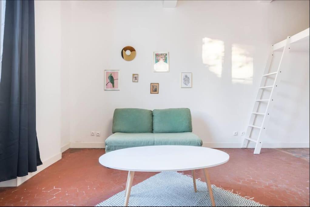 Ferienwohnung Super T2 Cosy Cours Julien 32Dam Marseilles Exterior foto